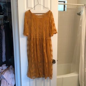 Mustard Dress